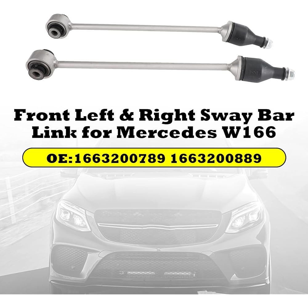 MAD HORNETS Front Stabilizer Swaver Link Front left and right Swaver Link Mercedes W166 1663200789 1663200889