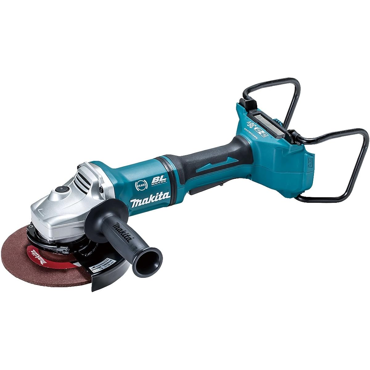 Makita Disc Grinder 18V+18V 180mm Paddle Switch Type Battery Charger Sold Separately GA700DZ