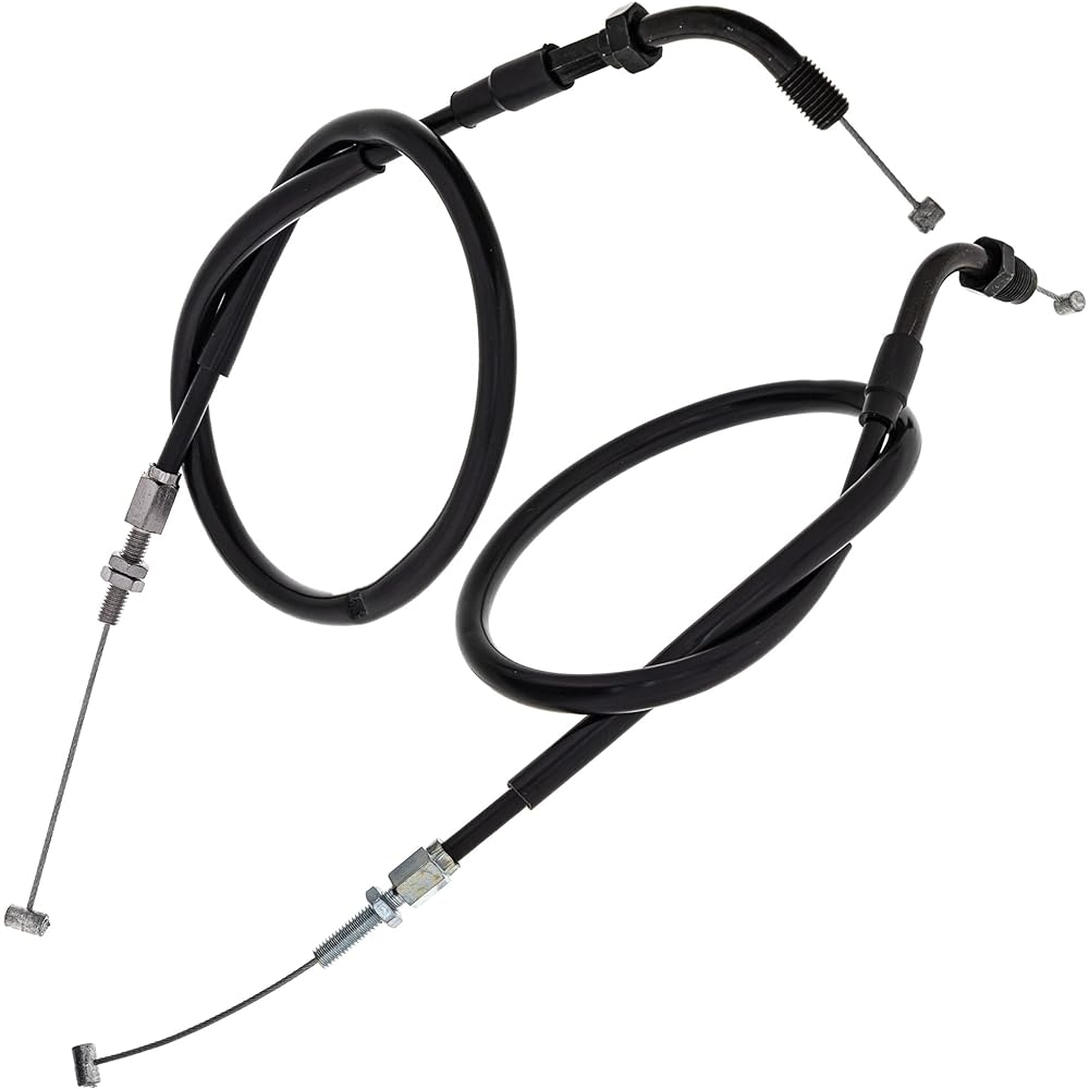 NICHE Push Pulle Throttle Cable Set Honda CBR600F2 CBR600F3 17910-MV9 17920-MV9