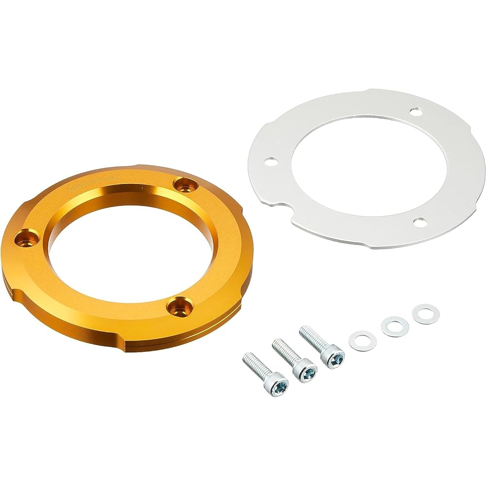 KITACO Right crankcase cover ring set Super Cub C125 (JA48), Monkey 125 (JB02) Gold 307-1310670