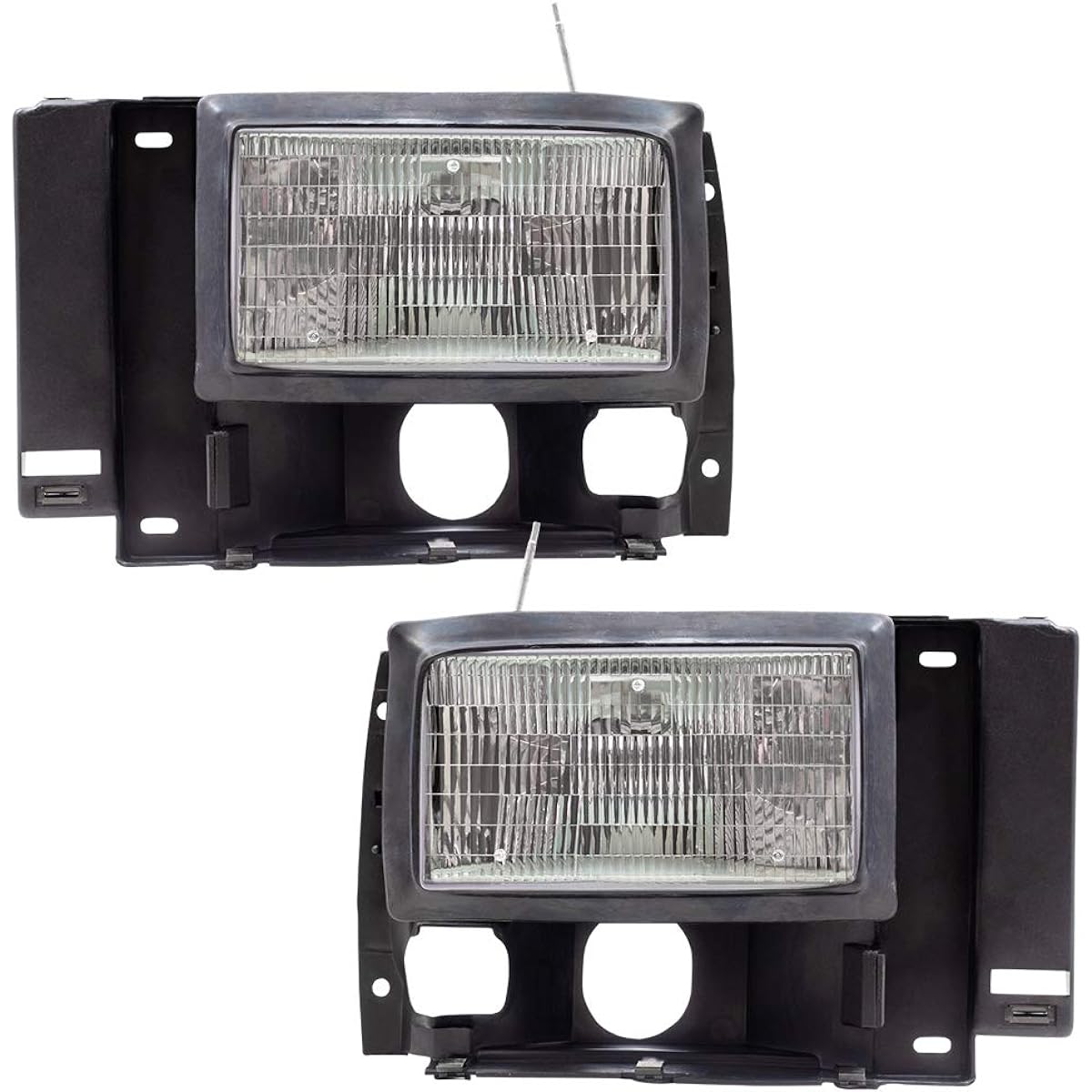 Compatible with BROCK replacement drivers and headlights for passenger seats 1989-1992 RANGER PICKUP F1TZ13008D F1TZ13008C