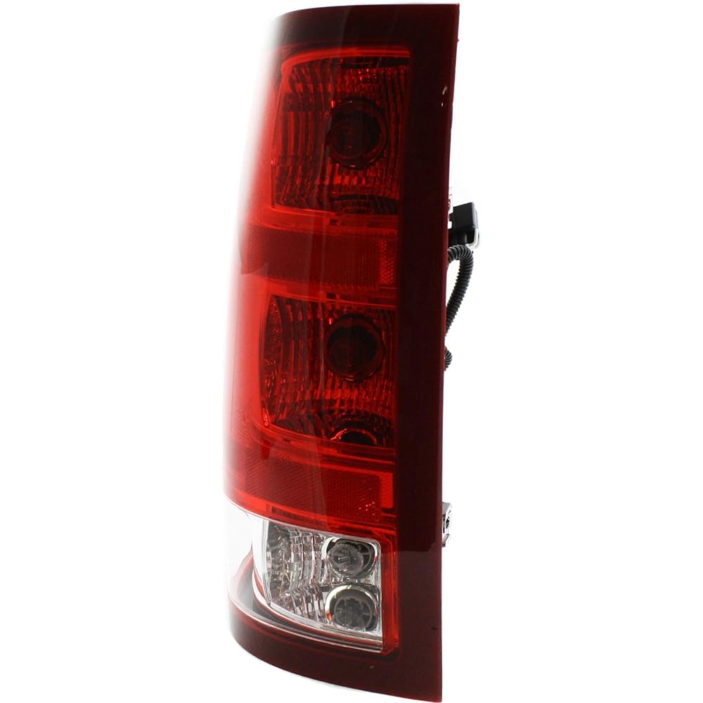 EVAN-FISCHER Tail Light Assembly Side side 2007-2010 2012-2013 GMC Sierra 1500 SL/SLE/SLT/WT model