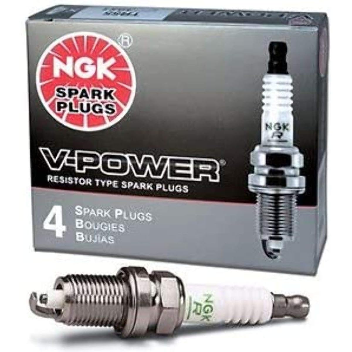 NGK 3672 Spark Plug 4 Pack LFR6A-11