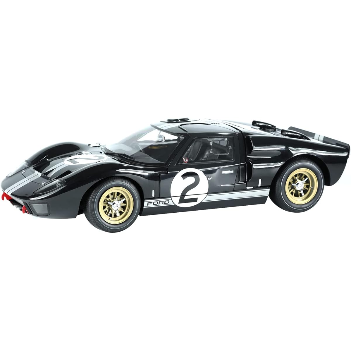 Mont Model 1/12 Ford GT40 Mk.II 1966 Winner Multicolor Molded Version Plastic Model MRS003