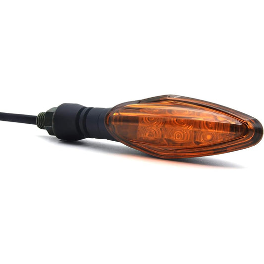 2pcs 12V Motorcycle Mini Amber LED Turn Signal Light Indicator Motorcycle Turn Signal Suzuki BANDIT GSXR 600 750 1000 1200 SV1000 GSX1250FA