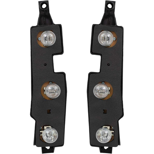 Autoandart replacement driver's seat and passenger seat set tail light connector plate 1988-2000 C/K pickup truck 16511565 16511566
