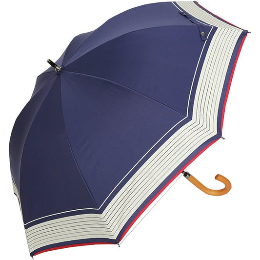 Parasol, short parasol, completely blackout, heat shielding, UV protection, shaded, cool, for both sun and rain, special double layered, tricolor