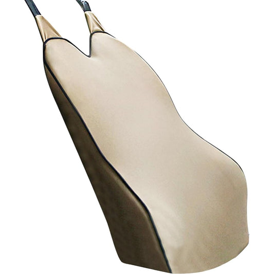 MAXWIN Lumbar Cushion Beige Memory Foam Urethane Cushion Lumbar Support Car Car Seat Cushion Cover Removable Drive Cushion K-CSU02S-I