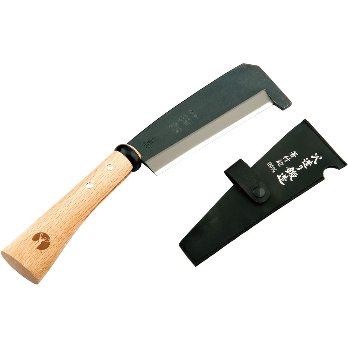 Captain Stag (CAPTAIN STAG) Hatchet Machete with chopsticks Total length 365mm Blade length 180mm Made in Japan Made in Tsubame-Sanjo Captain Stag x Koden UM-7