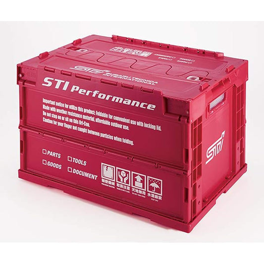 SUBARU [Genuine Subaru] STI [Folding container M size] CHERRY RED ver.