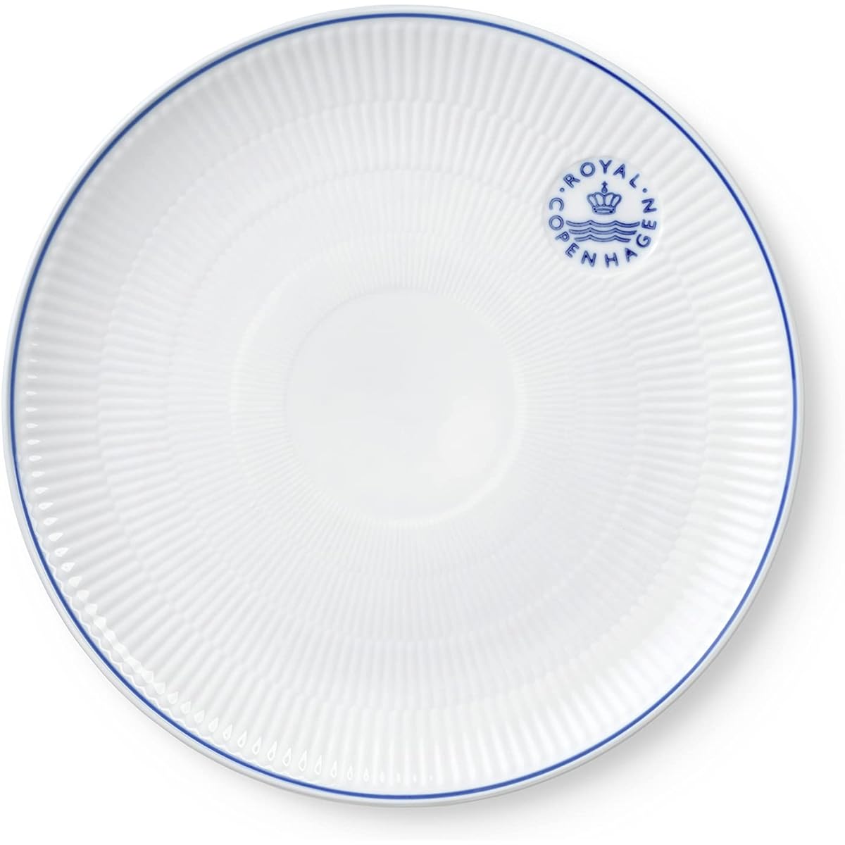 [Regular Imported Product] Royal Copenhagen Blue Line Coupe Plate Dish 27cm Wedding Gift Present 1058882
