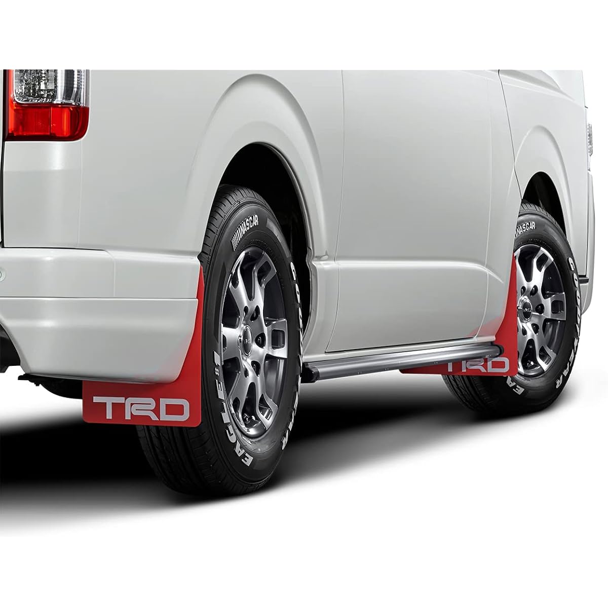 TRD MS328-26001 MS328-26001 Mud Flap, Red, Hiace (2## Series)