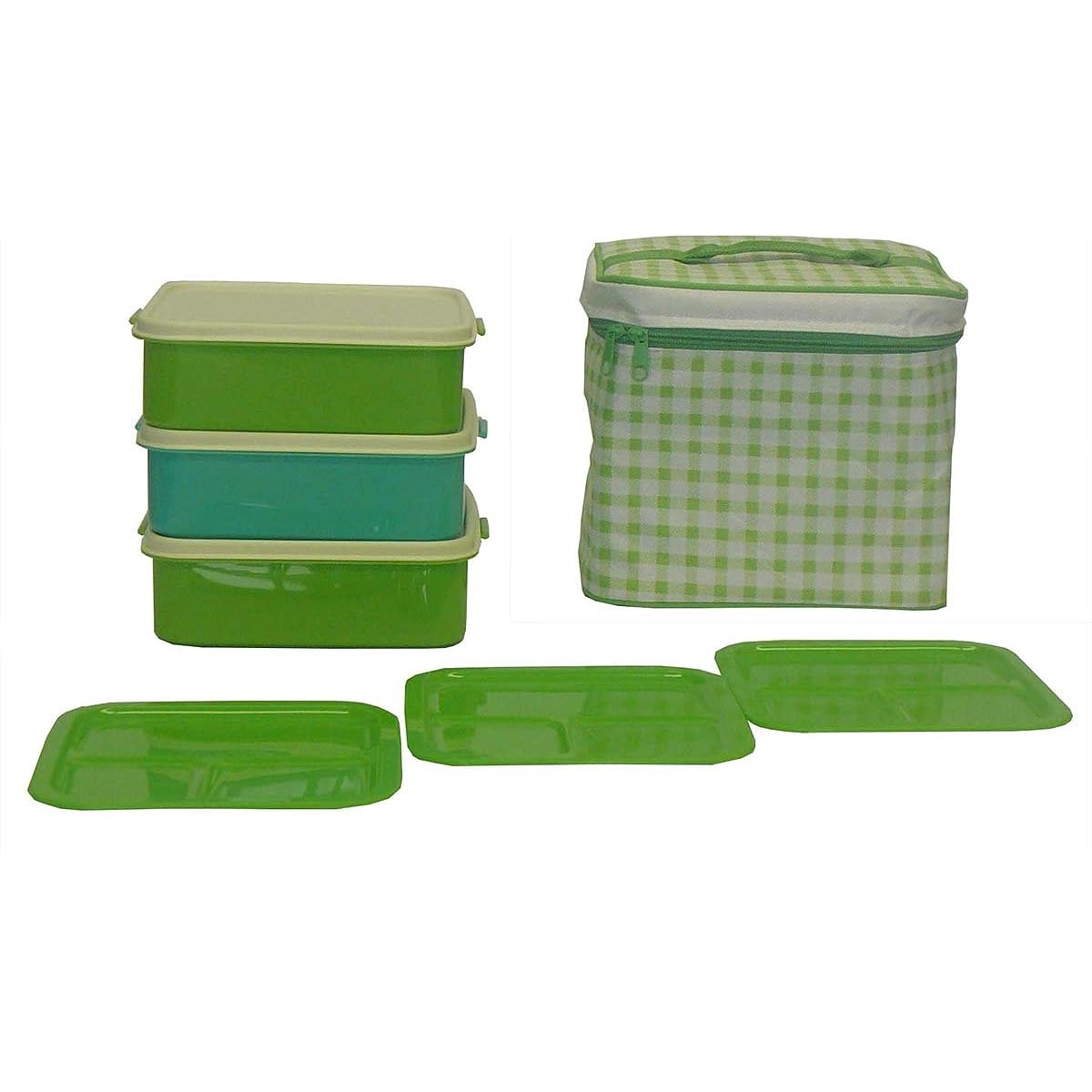 sankoplastic Rio Lunch Box 3 Tiers with Insulated Bag CG