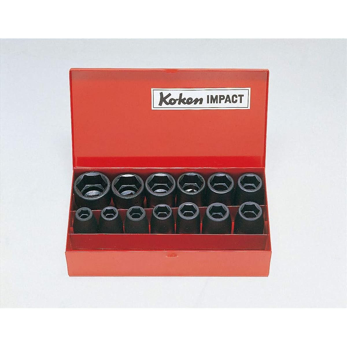 Koken 1/2(12.7mm)SQ. Impact 12-sided socket set 13 pieces 14241M-05