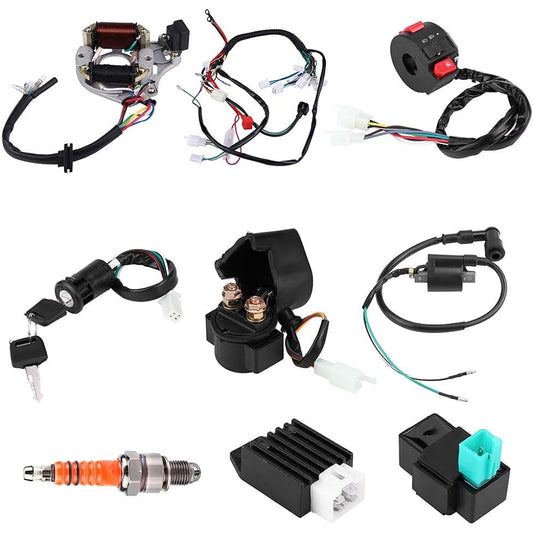 50 70 90 110cc CDI Harness Assembly Wiring Kit ATV Electric Start Quad.