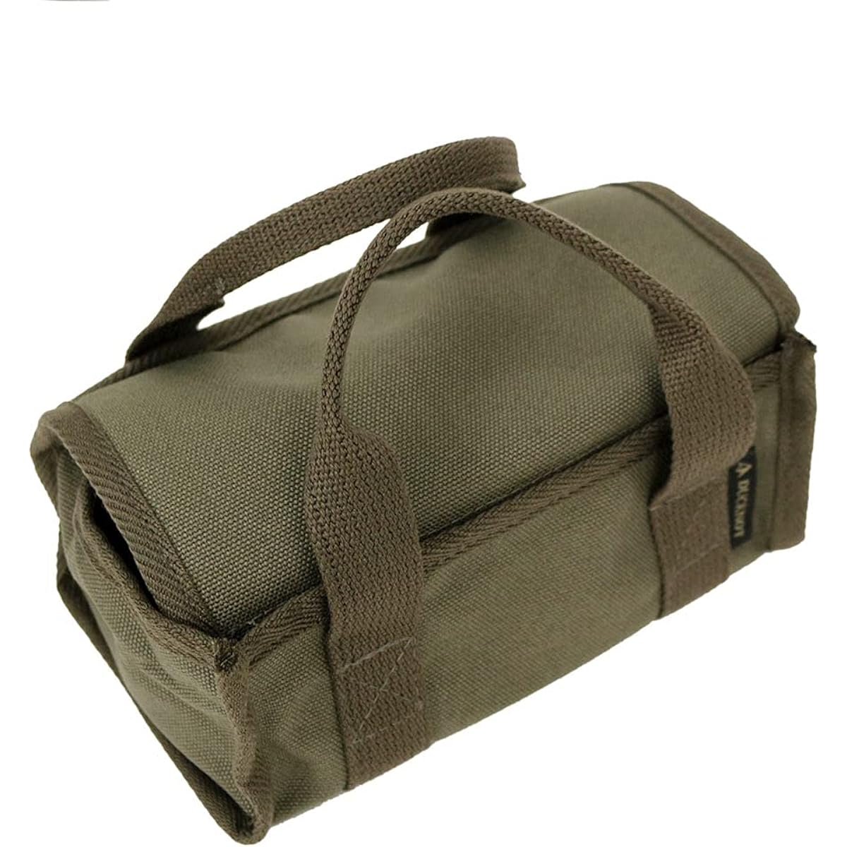 DUCKNOT Rice Bowl Box Mestin Case Mestin Case Storage Rice Cooker Case No. 8 Canvas Made in Japan (Khaki/Regular)