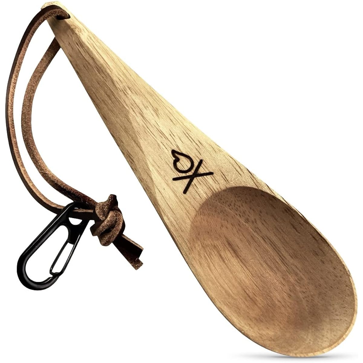 Uberleben Dursten Kanu Spoon Handmade Traditional Wooden Spoon Lightweight Eco-Friendly Camping Backpacking Bushcraft