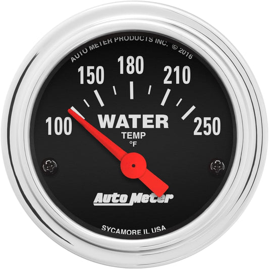Auto Meter 2532 Traditional Chrome Electric Water Term