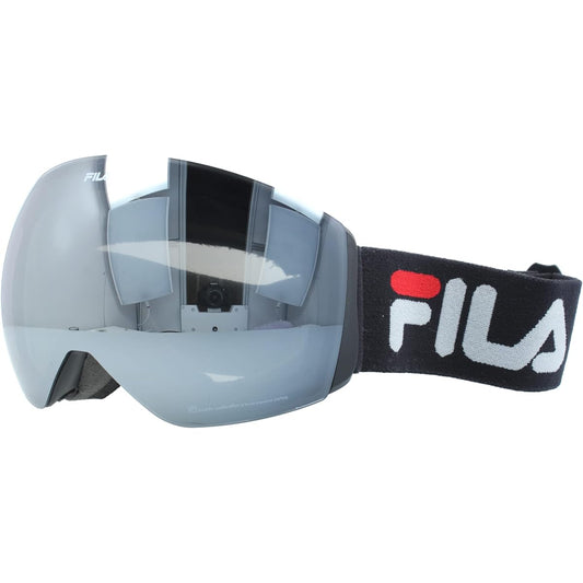 [Fila] Goggles Mirror Lens FLG 1222-3 UV Protection Anti-Fog Spherical Lens Double Lens Glasses Compatible Unisex Men Women Ski Goggles Snowboard Goggles Snowboarding