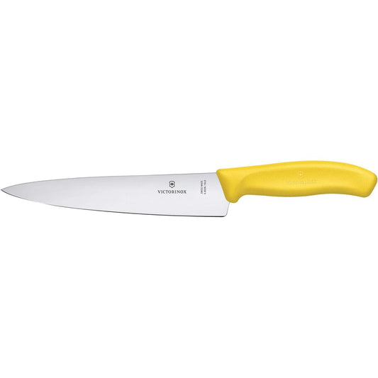 VICTORINOX Chef Knife Carving Knife 19cm Yellow Swiss Classic Chef Knife Gyuto Knife Universal Knife 6.8006.19L8-X1