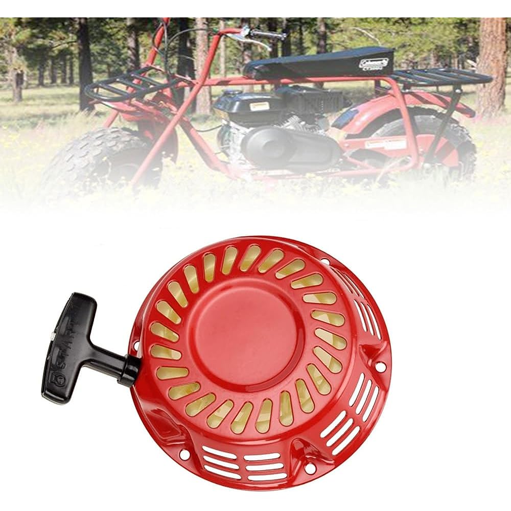 Recoil Starter Pull Starter Predator 196cc 212cc Coleman CT200U CT200U-EX BT200X KT196 Baja Warrior Heat MB200 MB165 Massimo Mini Bike Harbor Freight 5.5hp 5.5hp Go Kart Kart