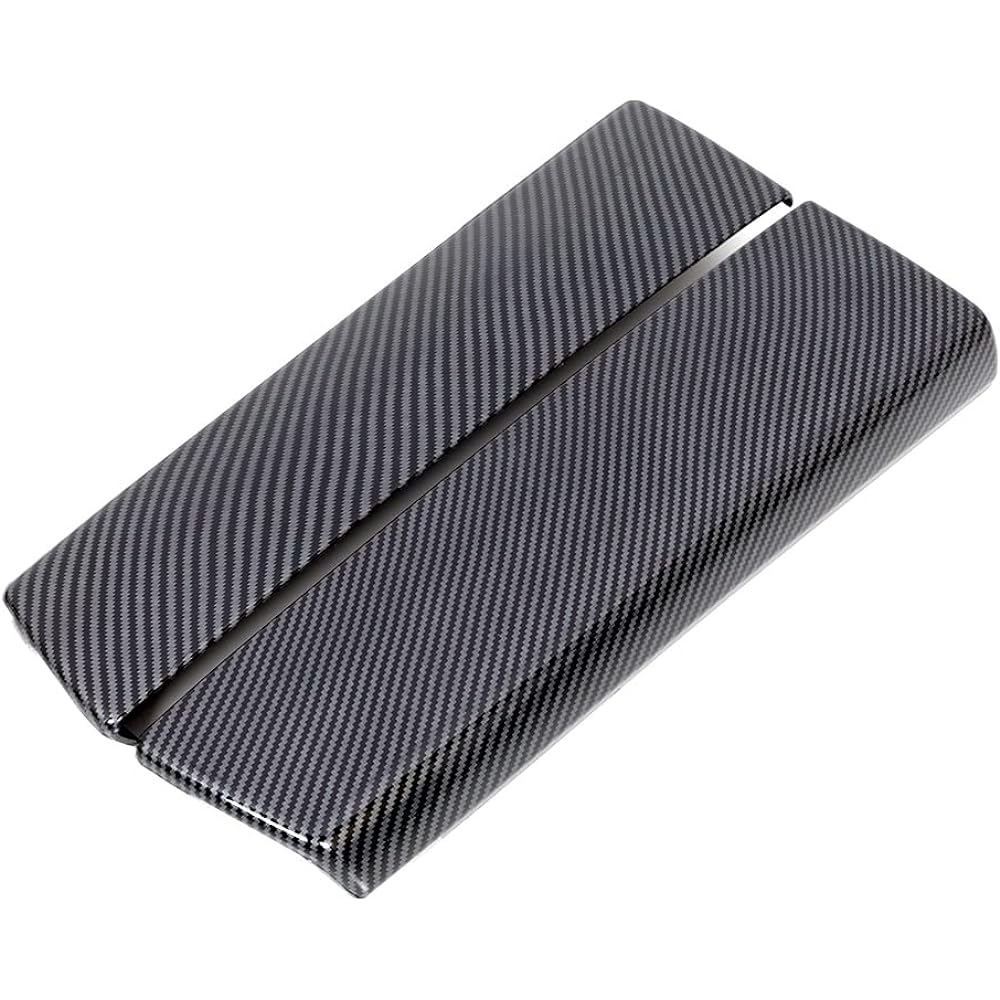YOURS: T33 Series X-TRAIL Exclusive Armrest Cover Garnish [2PCS] [Color: Carbon Pattern] Exclusive Design Easy Installation NISSAN Nissan X-TRAIL T33 Custom Parts Accessories Dress Up y407-057 [2] S