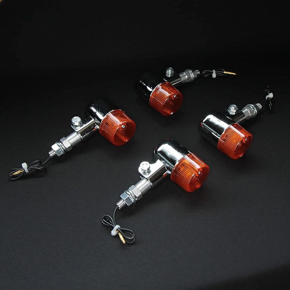 CHERRY [581] Round European Turn Signal 35mm Orange