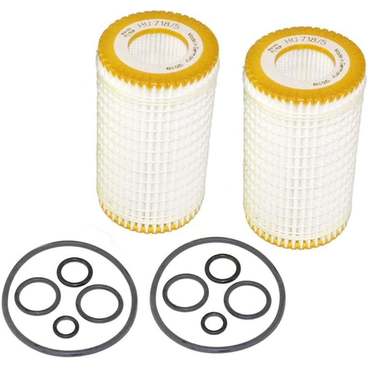 HU 718/5 X Metal Free Oil Filter Mercedes -Benz E Class Oil Filter A0001802609 Mercedes -Benz C Class E230 E350 CLS350 Oil Grid