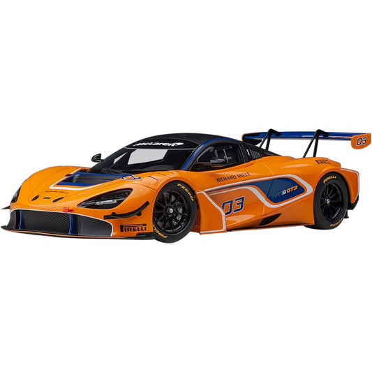 AUTOart 1/18 McLaren 720S GT3#03 Orange Finished Product 81942