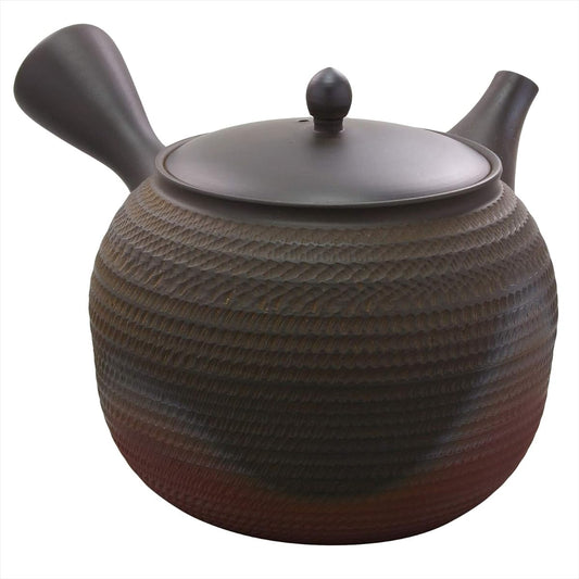 Yamaki Ikai Tokoname Ware Tamakogama Heirloom Shape Teapot Large S5009