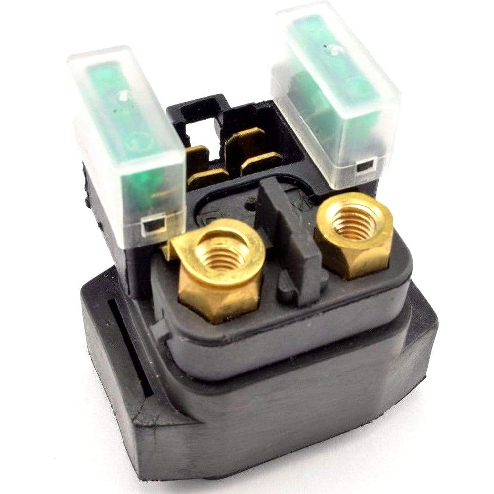 Dunhil Starter Solenoid Relay Yamaha - ATV Starter Solenoid YFM 350 400 450 660 - Raptor Grizzly Kodiak Wolverine Big Bear - For Yamaha 2002 2003 2004 2005 2006 2007 2008