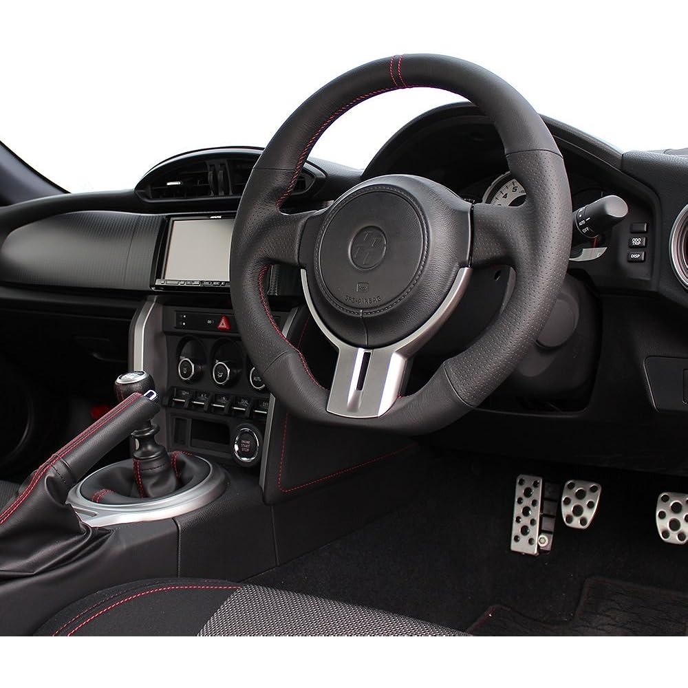 REAL Steering [Toyota 86/Subaru BRZ] F4-D shape Nappa all leather F4-D-LPB