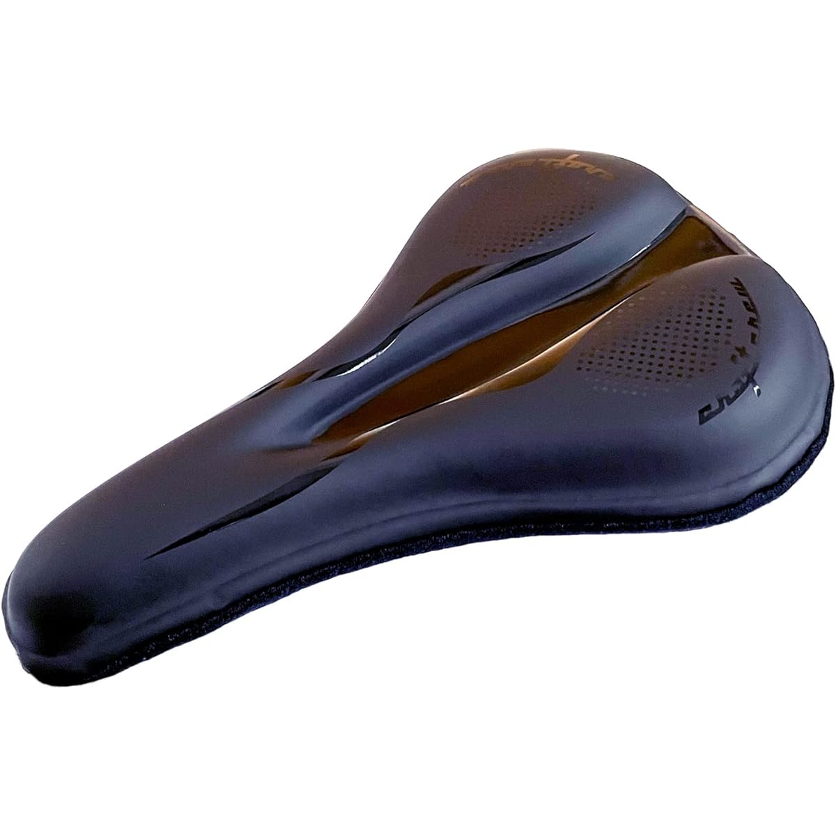 CRAFT CREW Bicycle Saddle Cover Sports Touring Shock Absorption No Pain in the Butt Anti-Slip Waterproof PU Fabric Easy to Put on and Take Off Cross Fixed Road Bike Mountain Bike Cross Bike