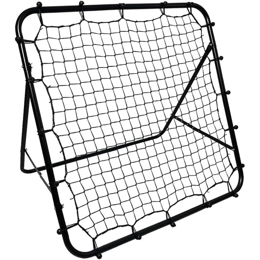 Vonacme Rebound Net, Black Net, For Indoor and Outdoor Use, Soccer, Futsal, Baseball, Practice, Training Net, Return Net, Independent Practice, Easy to Assemble
