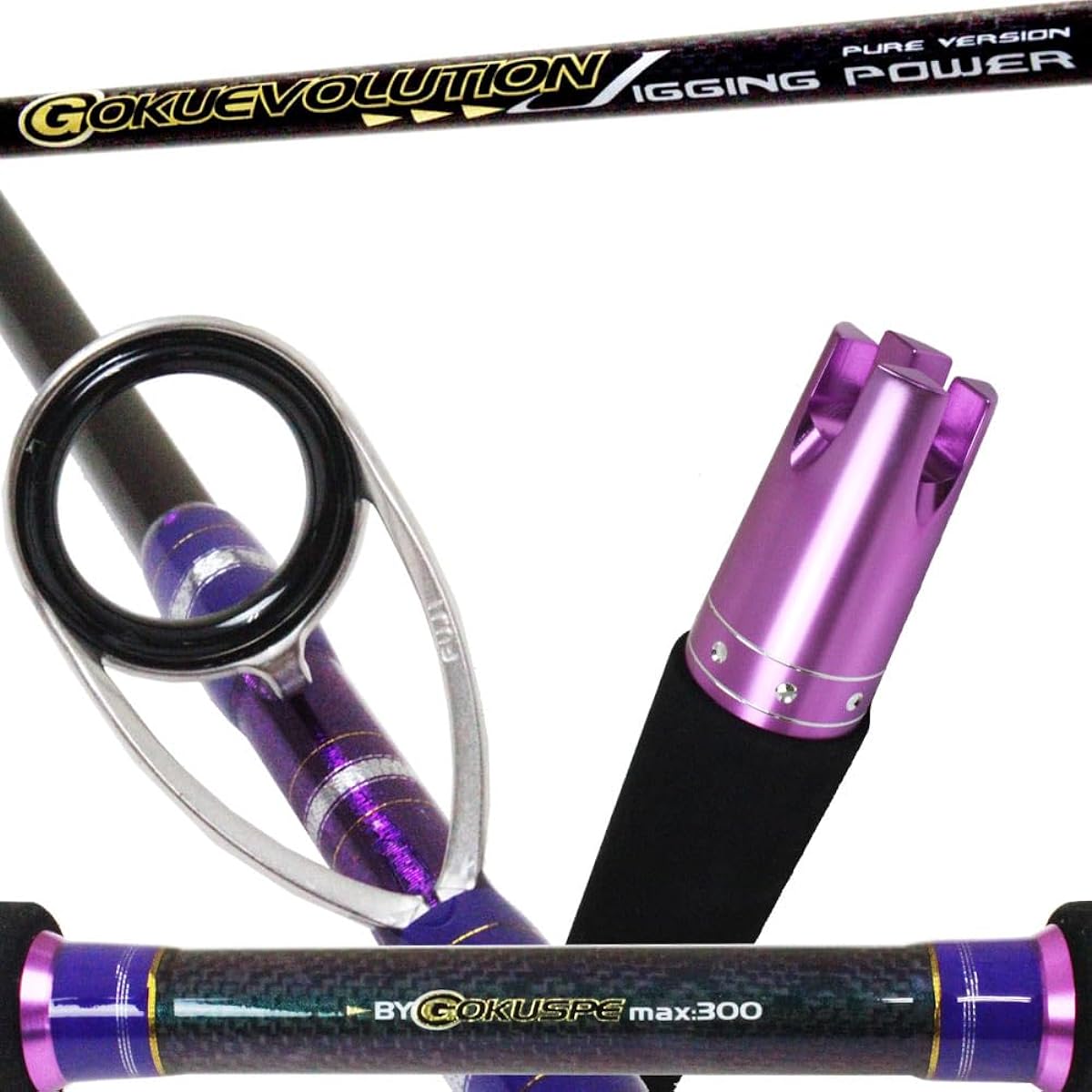 Gokuevolution Jigging Power 5.4ft 300g PureVersion (90255) for large tuna fish