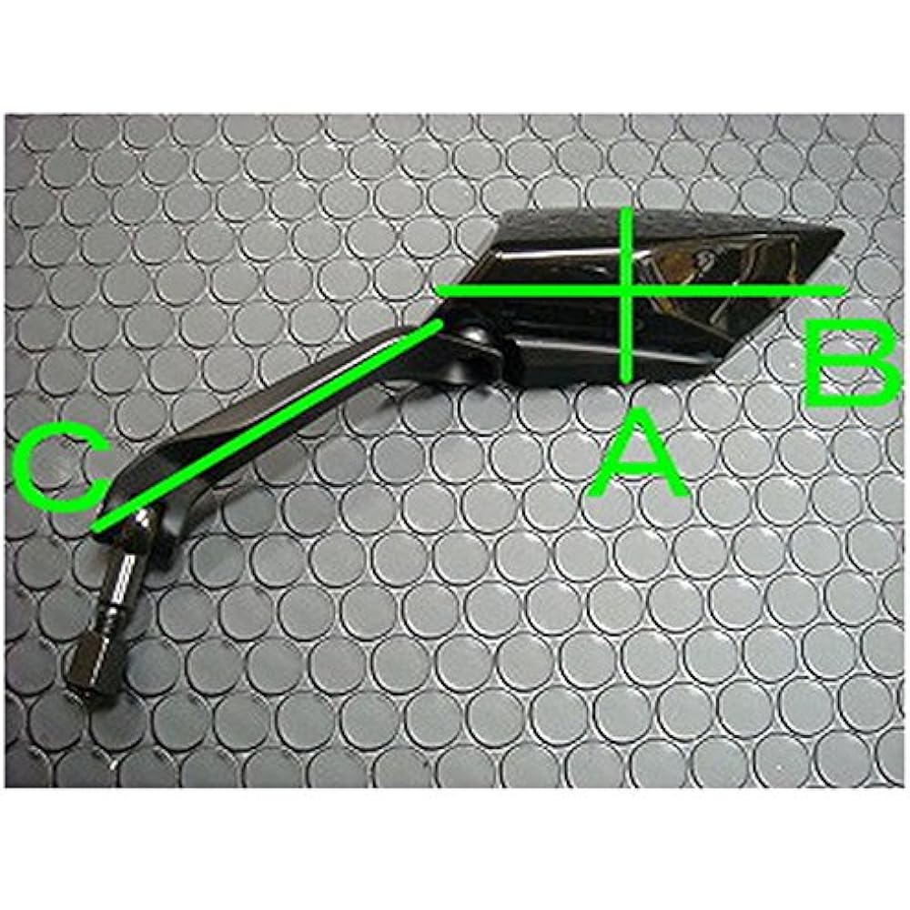 KN Planning KOSO Cygnus X Majesty S Majesty 125 Grand Axis PCX Dio JOG BWS125 Carbon Pattern Rearview Mirror