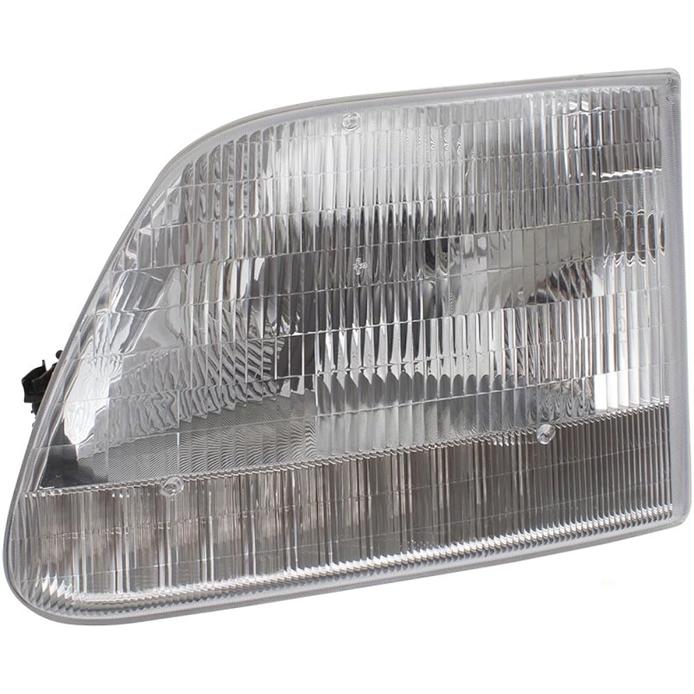 Autoandart After Market replacement driver left passenger seat right halogen combination headlight assembly set 1997-04 compatible with Ford F-150