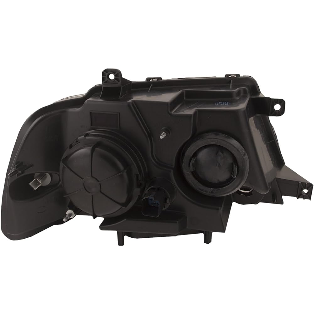 PERDE Headlight Lincoln Navigator 2003-2006 Headlamp Black Housing Halogen Light bulb on the left driver and right assistant seat