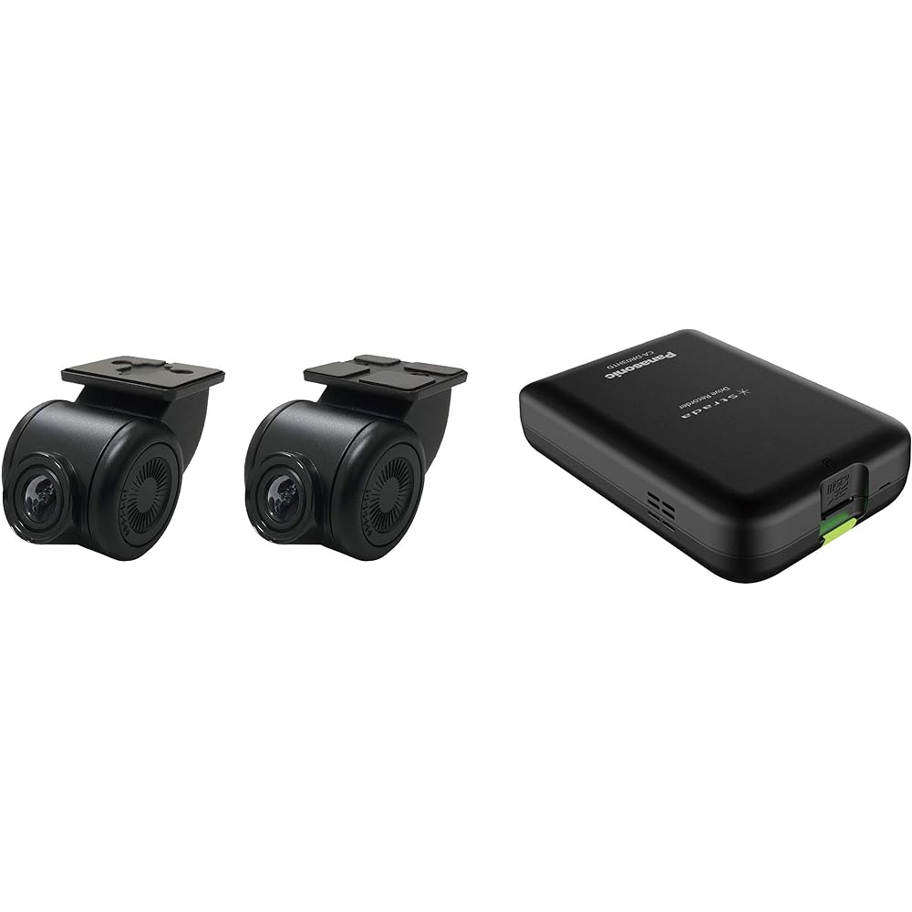 Panasonic Drive Recorder CA-DR03HTD Exclusively linked to car navigation system, 2 front and rear cameras, compatible with Strada HD-TVI connection