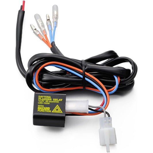 Daytona Motorcycle Turn Signal Relay LED Compatible 2 Pin Hazard Compatible 95441