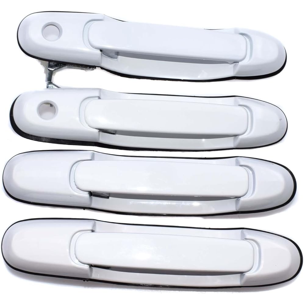 Car Parts Black and Black Outside Door Handle Floria left and right 69210-08010 69230-08020 Toyota Shinna 1998 1998 2001 2002 2002 2002 Car Parts (Color: Black Front Pair)