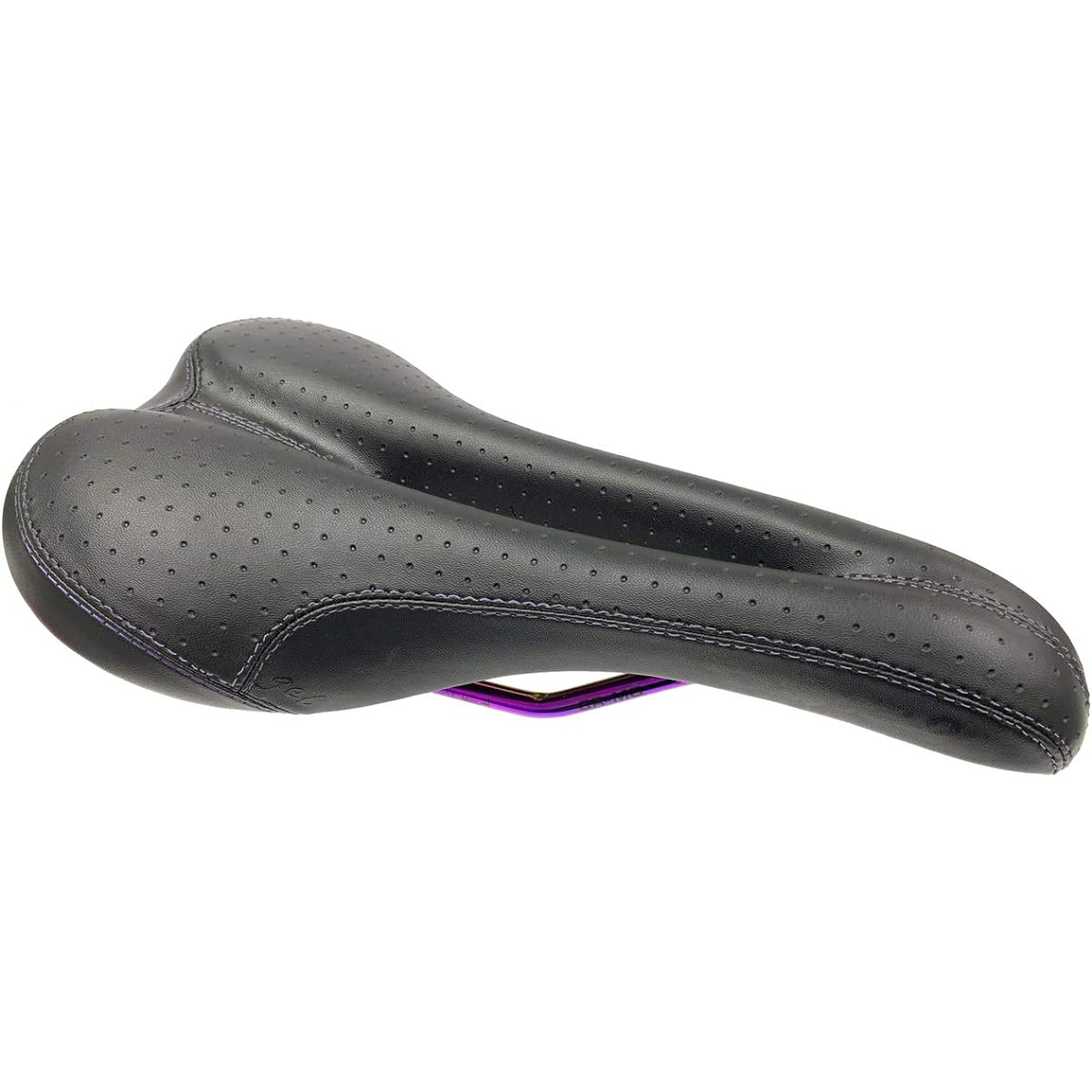 VELO RACER SADDLE LIMITED OIL SLICK RAIL ALL BLACK SL-OTR-M005