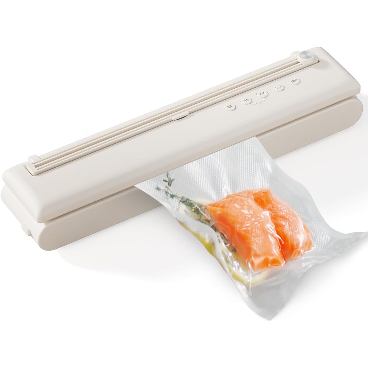Vacuum Packing Machine Food Sealer SHISHAMO Compatible with soups, wet and dry, automatic vacuum sealer, multi-purpose, dry food/soup/canister/manual degassing/sealing, household use, with cutter, 60kPa, vacuum storage, long-lasting freshness, 30cm seale