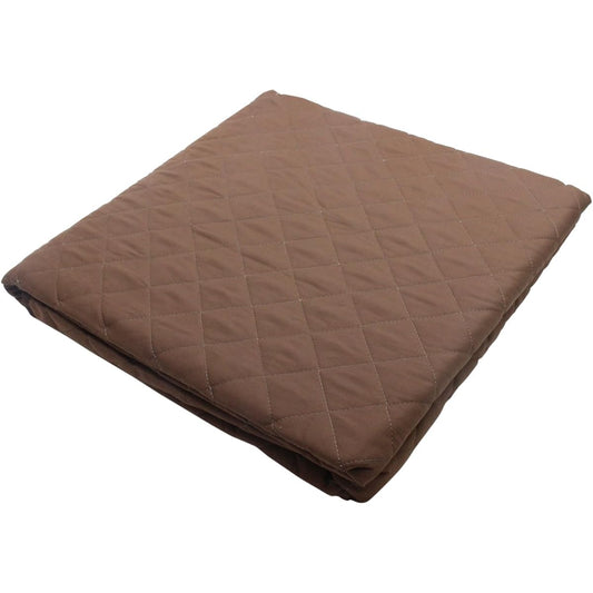 Kotatsu Quilt Cover Round Diameter 205cm Brown