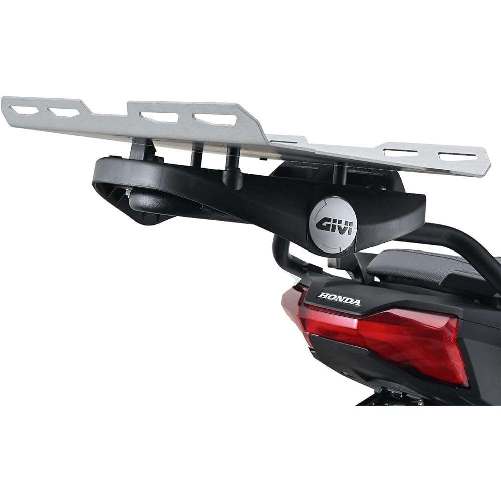 GIVI Motorcycle Rear Carrier Option (For M5 / M7 / M8A / M8B / M9A / M9B / M5M / M6M) Aluminum Carrier EX2M 16956