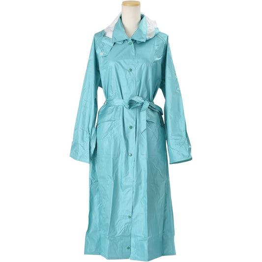 Kinkame Revita Raincoat, Made in Japan, 12 Colors, 6 Sizes, Light Green, L(120), Waterproof, 2.5 Layers, Water Stop Tape, K9000-LGR-120