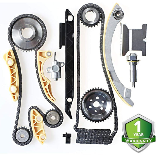 MANGOS Compatible engine timing chain kit chain with guide tensioner sprockets