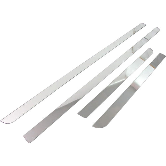BRIGHTZ Wagon R Stingray MH23 Super Mirror Stainless Plated Side Door Molding 4PC [SID-MOL-078] 3878
