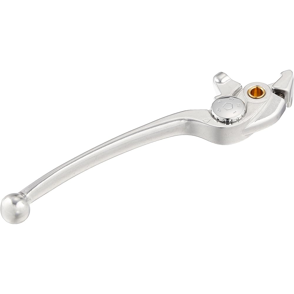 KITACO Brake Lever (Right) Silver K-PIT KR-08 Ninja400R, Ninja650/R, Versys, etc. 70-525-67080