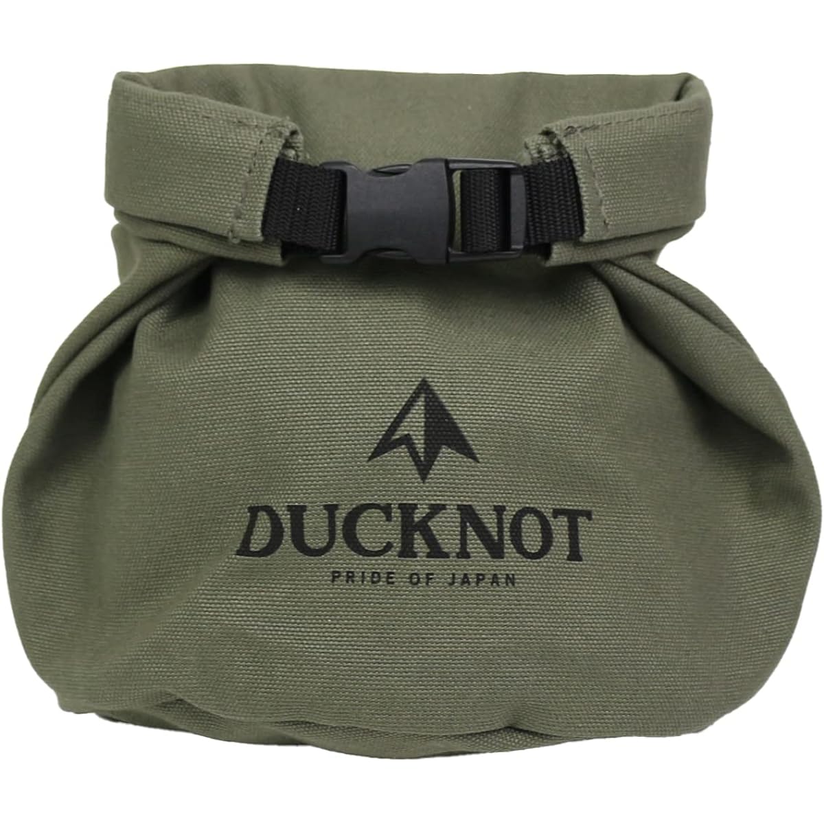 DUCKNOT Cooker Case 6 Inches AUTHENTIC No. 8 Canvas Bag Storage Case Made in Japan (Khaki/AUTHENTIC series)